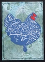 Blue Hen Chicken Verdigris SM
